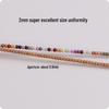 2mm Perlmuttfarbene Glas-Samenperlen für DIY Haarnadel & Armband Schmuckzubehör im chinesischen Stil