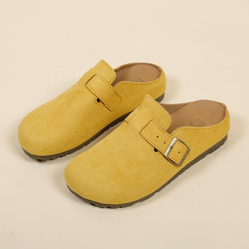 Women's retro slippers, soft soles, women's Mules, Korean style, able outdoor slippers, free shipping