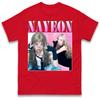 Nayeon Idol Collage Graphic Tshirt Unisex Unisex Retro 90s Bootleg Fan Casual Short Sleeve Cotton Tops