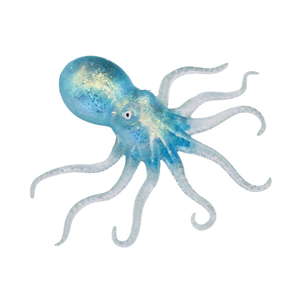 Vibrant Colors Octopus Squeeze Toy Slow Rebound Octopus Squishy Toy  Anxiety Relief