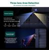 Icsee 9MP Wireless Three-Lens Camera with Triple Screen for Outdoor Monitoring