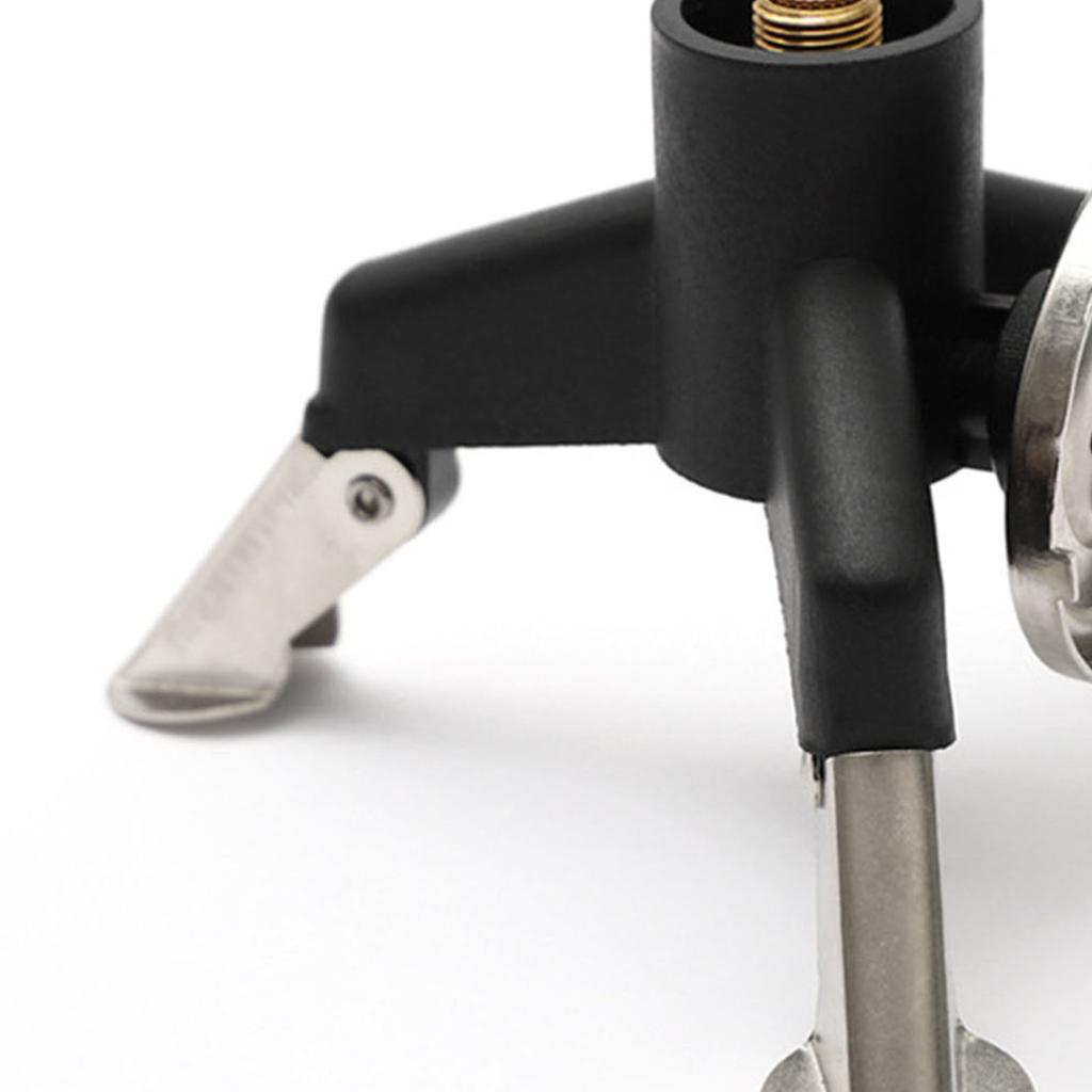 Sobe Trepied Stand Adaptor Stabilizator Cap de conversie rezervor de gaz din oțel inoxidabil cu autoblocare