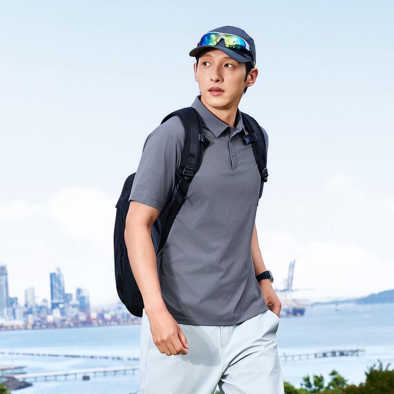 Kolumb Men's Outdoor Cool-Dry Polo T-shirt