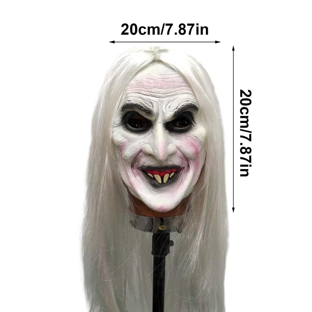 Gruselige Requisiten Spoof Horror Horror Maske Maskenball Zombie Masken Halloween Dekoration Halloween Gesichtsabdeckung Leichtes Trickspielzeug