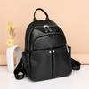 Neuer hochwertiger Damenrucksack Reise Großer Rucksack PU-Leder Handtasche Schultasche für Mädchen Damentasche Weibliche Schulter Rück