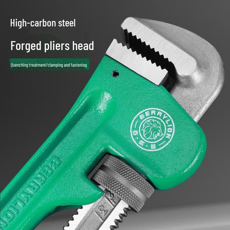 BERRYLION Heavy-Duty Pipe Wrench