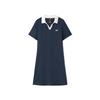 Skechers Skin-Friendly Breathable Moisture-Wicking Short Sleeve Dress Women dresses L226W134-0515