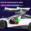 1:24 Scale Pagani Huayra Alloy Car Model with Retro Pull-Back Action, Perfect Kids Gift for Racing Fans & Display Collectibles