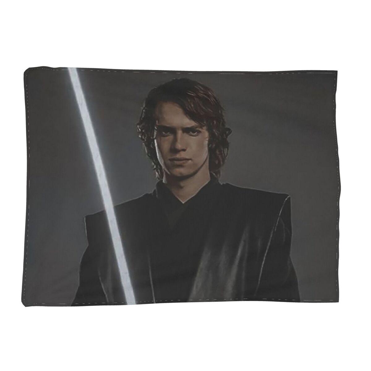 Anakin Skywalker Blankets Soft Warm Flannel Throw Blanket Bedspread for Bed Living room Picnic Travel Home Sofa 80x120cm