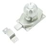 Spherical Pin Door Lock with 304 Stainless Steel Material and Modern Security Bolt for Use on For Bathroom and Interior Doors