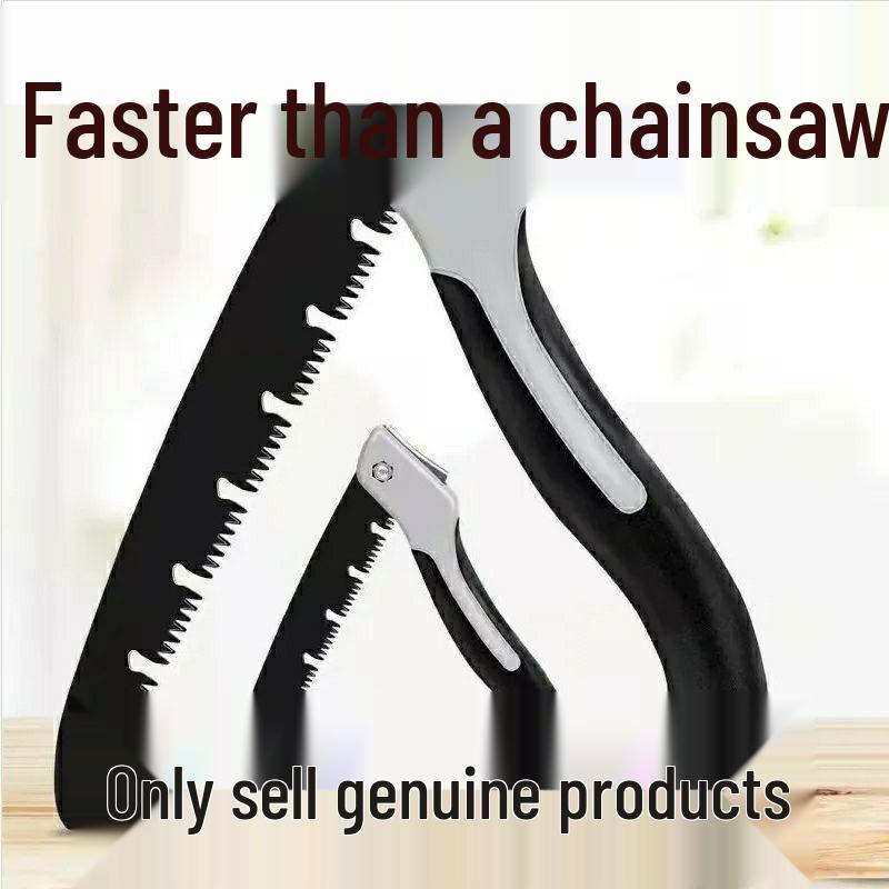 Express Garden Folding Hand Saw: German High Manganese Steel for Woodworking, Outdoor Use, and Tree Sawing - Free Shipping
