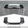 For -2024 Dodge RAM 1500 Carbon Fiber Center Console Storage Box Cover Trim