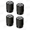 Aluminum For Union Jack Flag Logo Mini Cooper Jaguar Land Rover Vauxhall Lotus 4pcs Car Decor Wheel Tire Valve Caps Stem Cover TB1