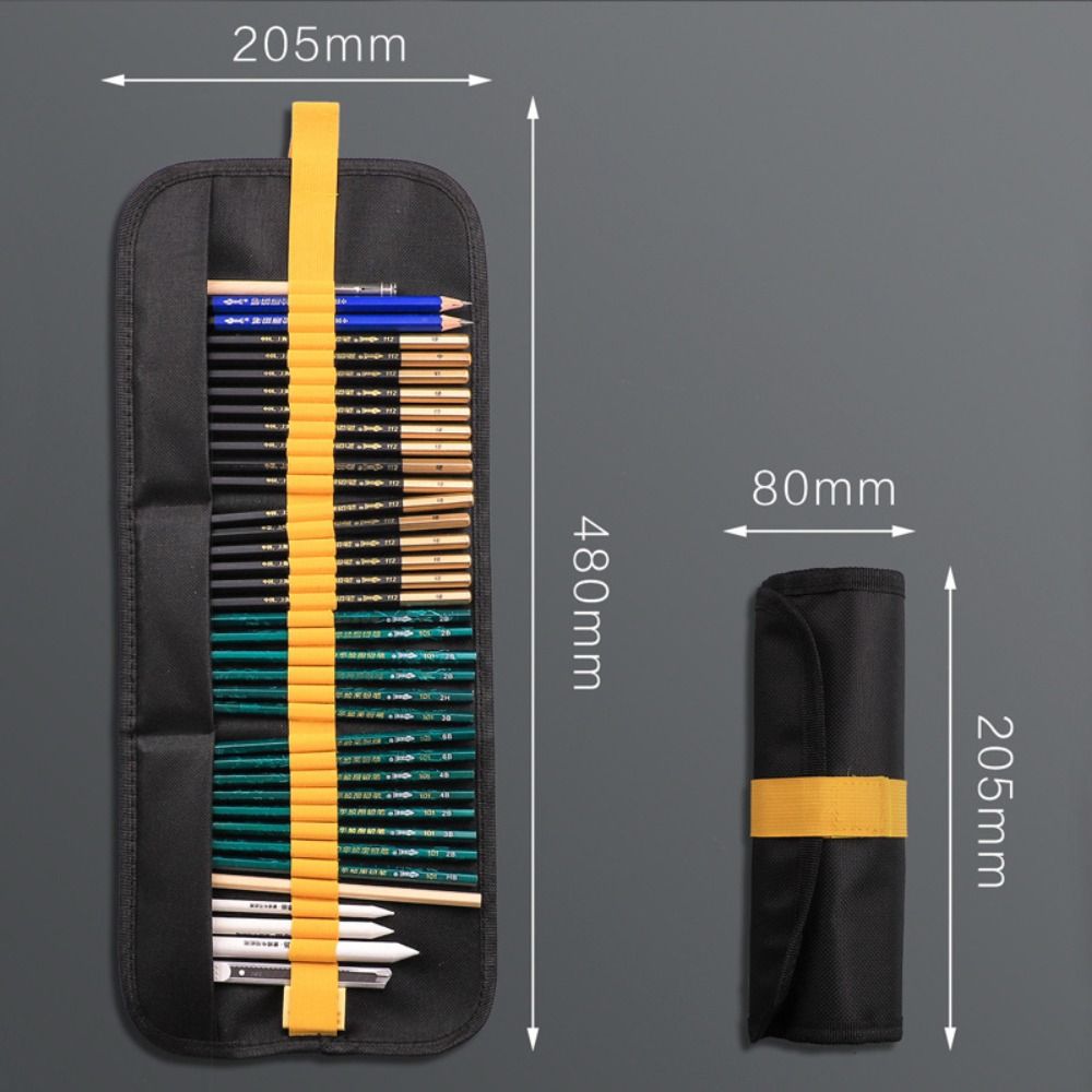 

Большая вместительная коробка для ручек, хранение художественных принадлежностей, органайзер для канцелярских принадлежностей для школы и офиса 03