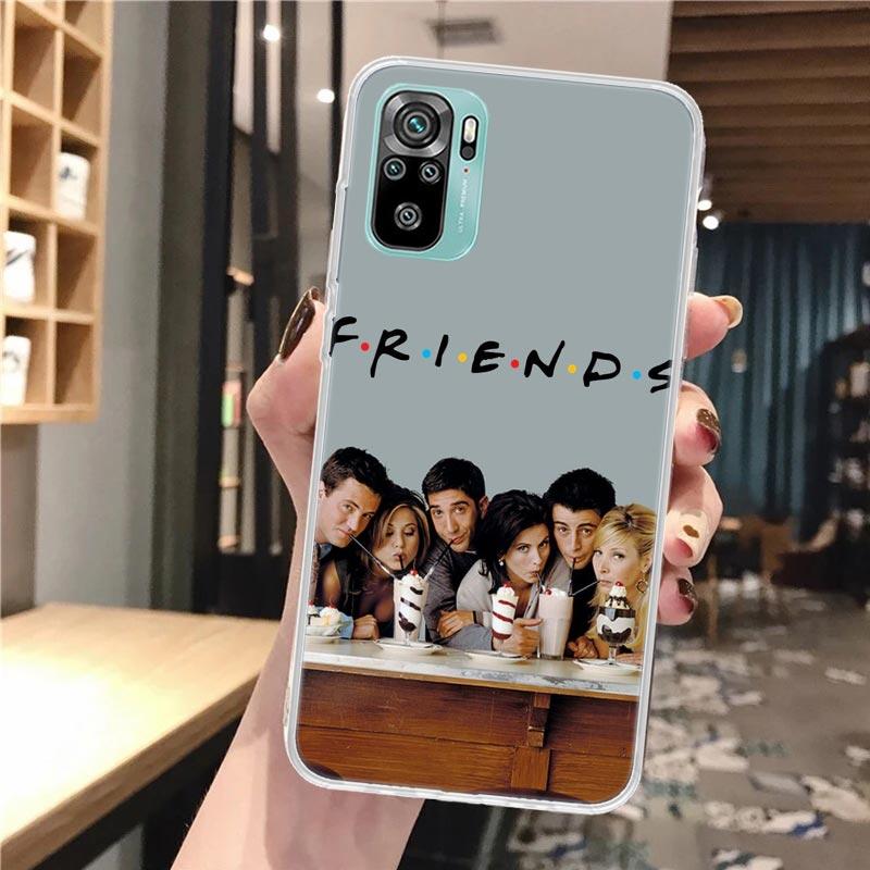 Friends Tv Show Funny Family Soft Phone Case For Xiaomi Redmi Note 12 12S 13 14 11 11S 10 Pro 10S 11T 11E Plus 14Pro Pattern Cov