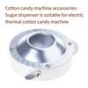Cotton Sugar Spinning Head Replacement Easy Installation Stainless Steel Cotton Sugar Machine Accessory for Cotton Sugar