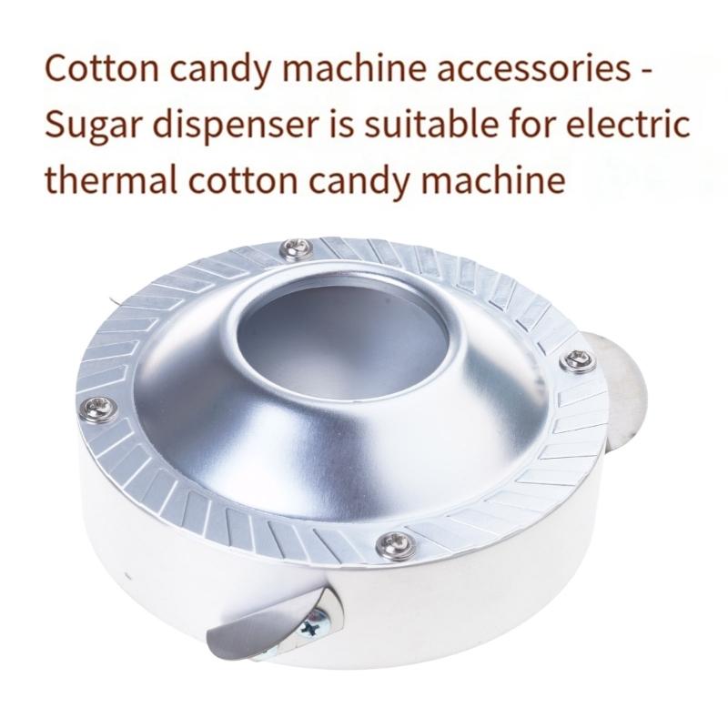 Cotton Sugar Spinning Head Replacement Easy Installation Stainless Steel Cotton Sugar Machine Accessory for Cotton Sugar