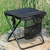 Folding Stool with Carry Bag Portable Lightweight Heavy Duty Waterproof Outdoor Camping Backpacking Beach Picnic Fishing Collapsible Chair Seat