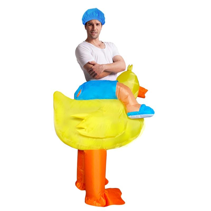 

Classic Appeal Yellow Duck Inflatable Costume Suit For Adults Ideal For Festivities