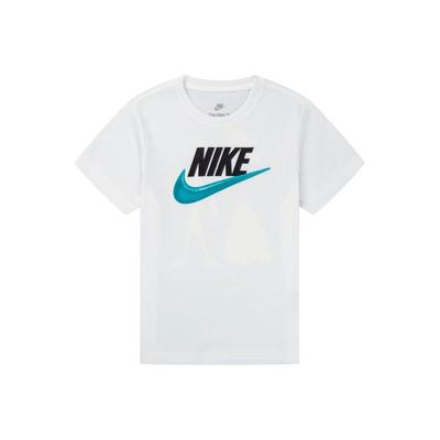 T-shirt Ss25 Miękki Wygodny Okrągły Dekolt Codzienny Krótki Rękaw Dziecięce topy Biały NY2522001PS-001