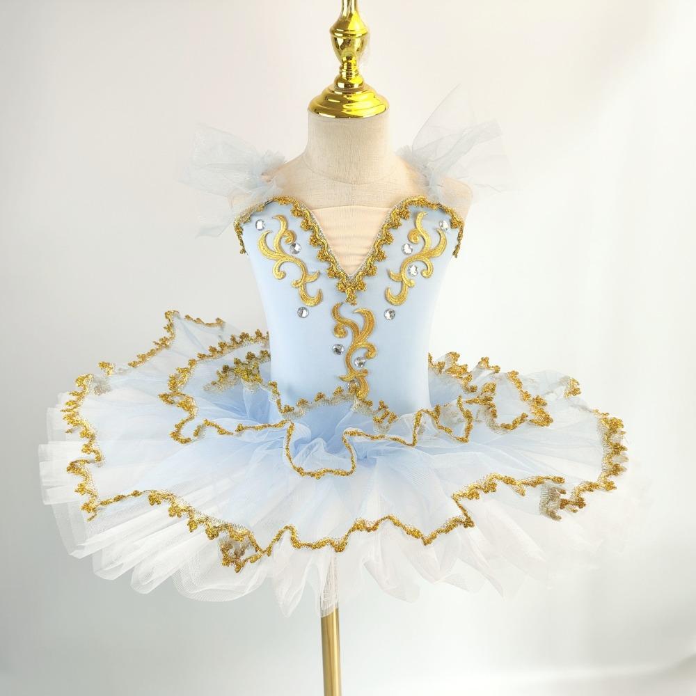 Sequin Kids Ballet Dress Puffy Performance Clothes Fashion Ballet Tutu Children