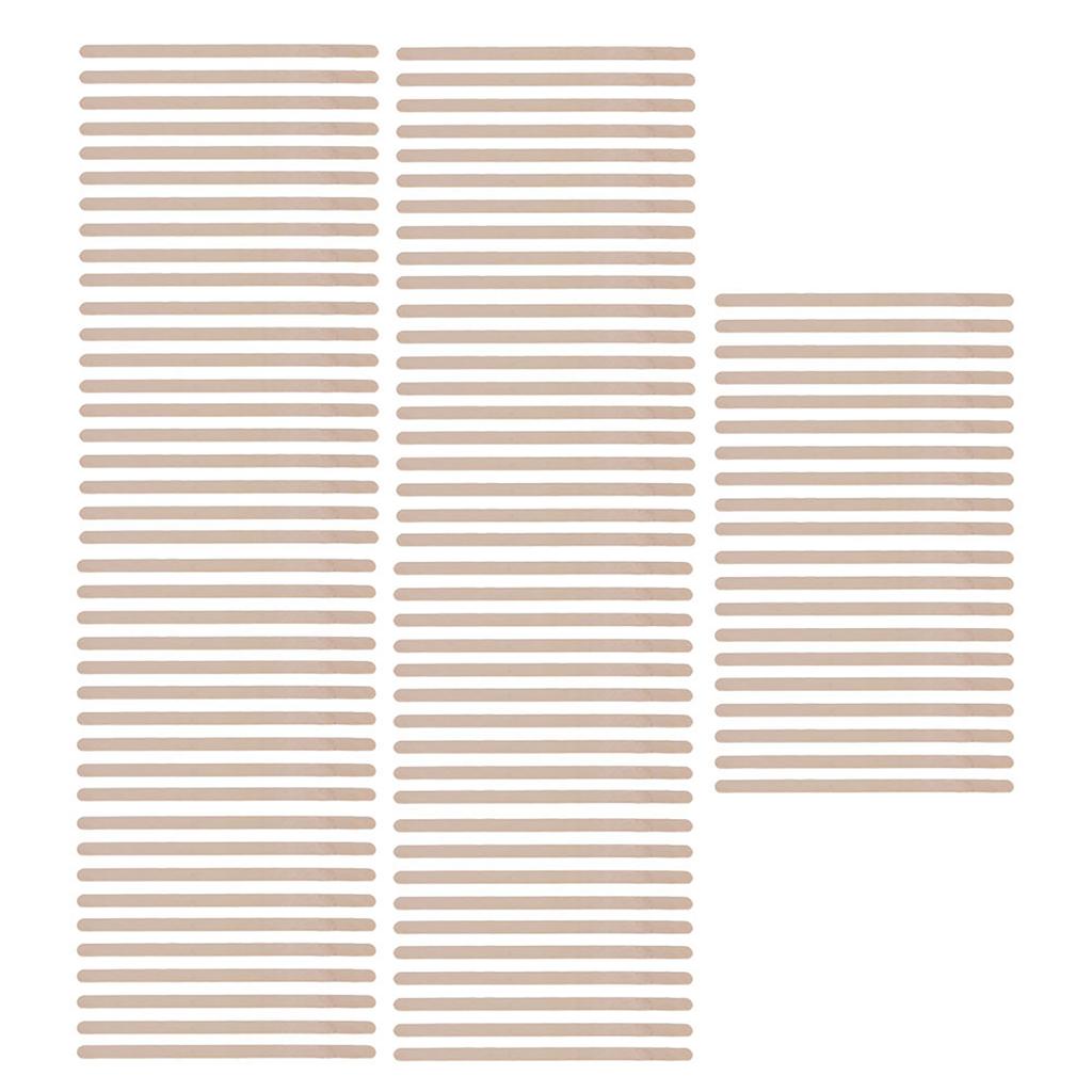 100Pcs Bag Disposable Wooden Depilatory Wax Applicator Stick Spatula Hair Removal Tools