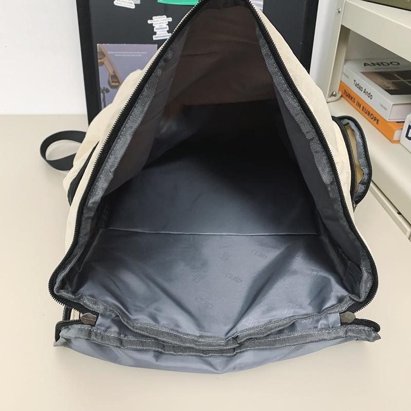 Однотонная школьная сумка для школьников — фото 8