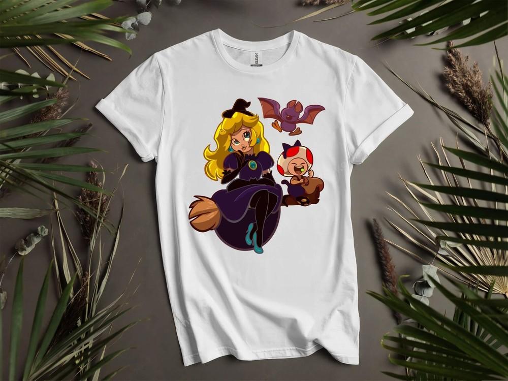 

Spooky Peach Halloween Cosplay T-shirt T shirt Men Women Unisex Tshirt K914 4XL