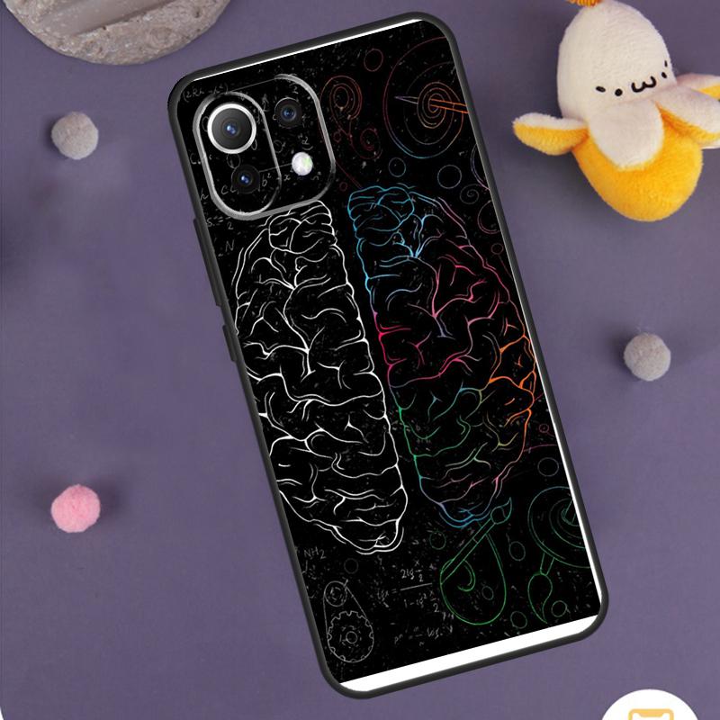 Brain Art Case For Xiaomi 15T 13T 14T Pro 14 15 Ultra 17 Pro Max POCO X7 X6 X5 F5 F6 F7 F8 Pro Cover