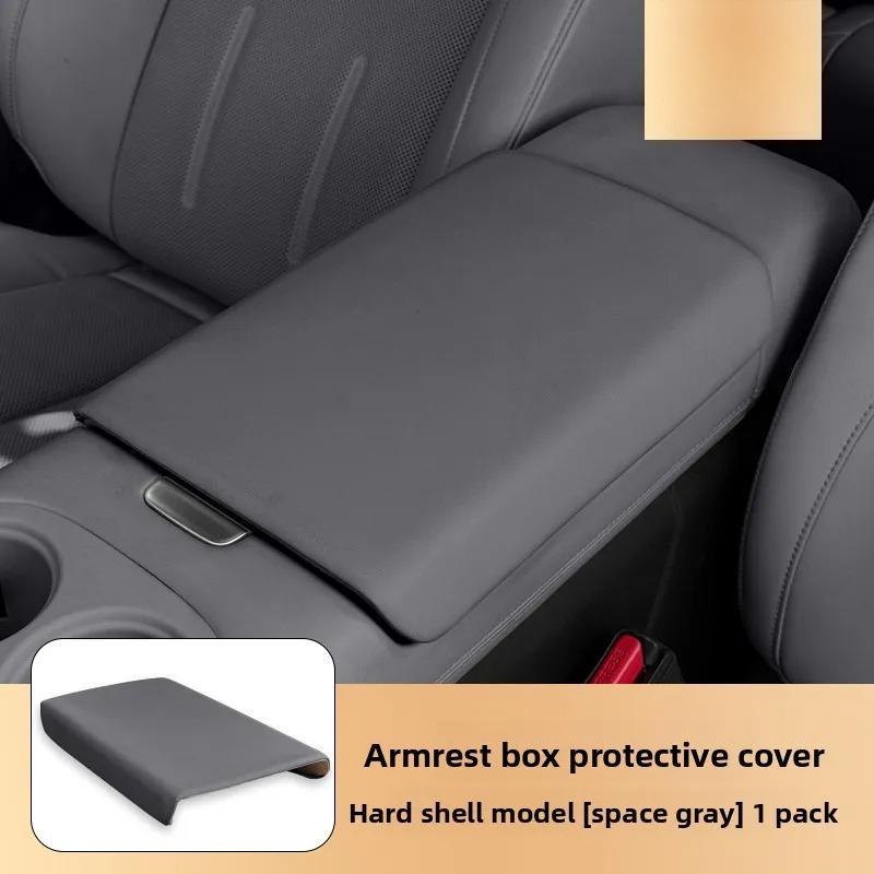 For Xpeng G6 2026 2025 Special Central Armrest Case Protective Cover Napa Leather Boost Pad Interior Decorative Supplies