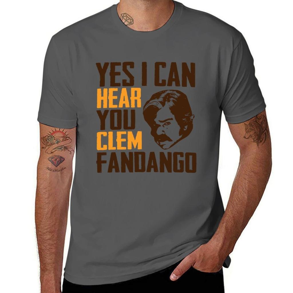 Ja, ich kann Sie hören Clem Fandango Retro Vintage T-Shirt Sommerurlaub T-Shirt
