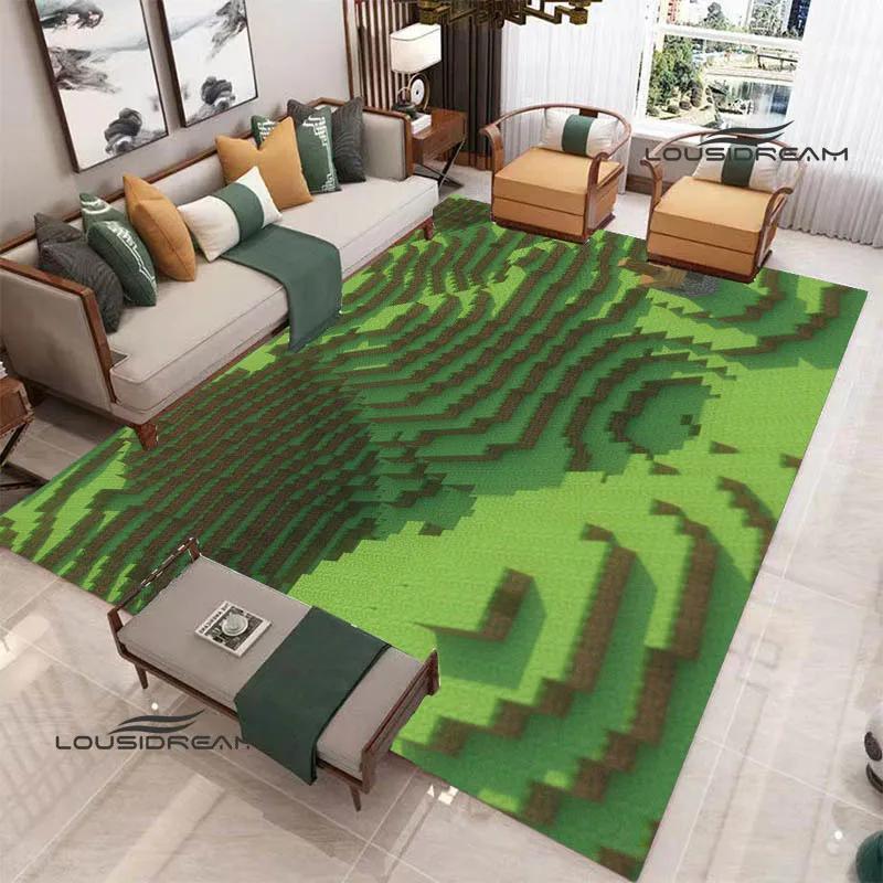 M-MINE Giochi Sandbox Tappeto Decorativo Antiscivolo Tappetino Yoga Tappeti per Soggiorno Tappeto da Zona Zerbino Decorazioni per Camera da Letto Regalo di Compleanno
