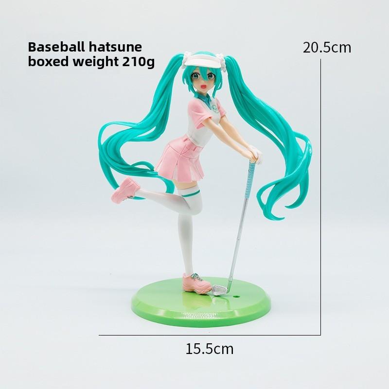 

Cute Hatsune Miku Swimming Circle And Golf Themed Model For Pool Party Fun Golf