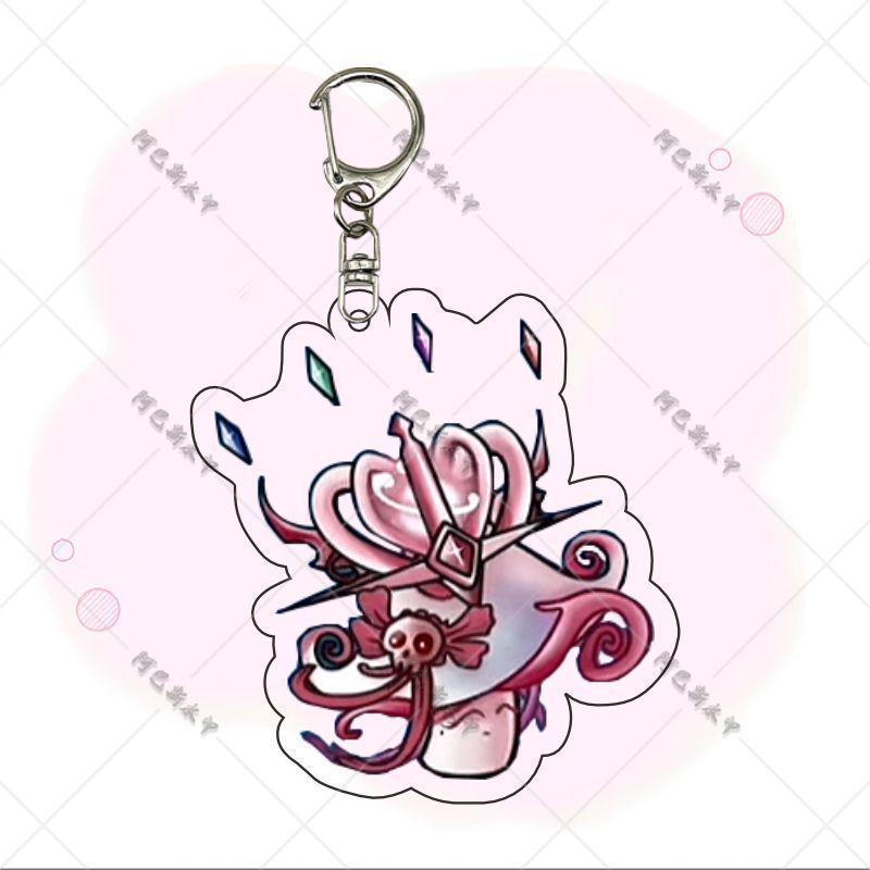 Plants Vs. Zombies Fusion Fan Acrylic Keychain - Game-Themed Backpack Pendant & Jewelry Gift