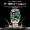 Luxe Dameshorloge Waterdicht Datum Hoge Kwaliteit Casual Dames Polshorloge Roestvrij Staal Kwarts Elegante Dameshorloges