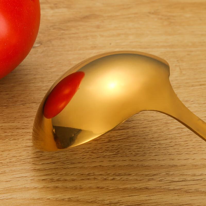 Ruhan Titanium Gold Stainless Steel Kitchen Utensil Set