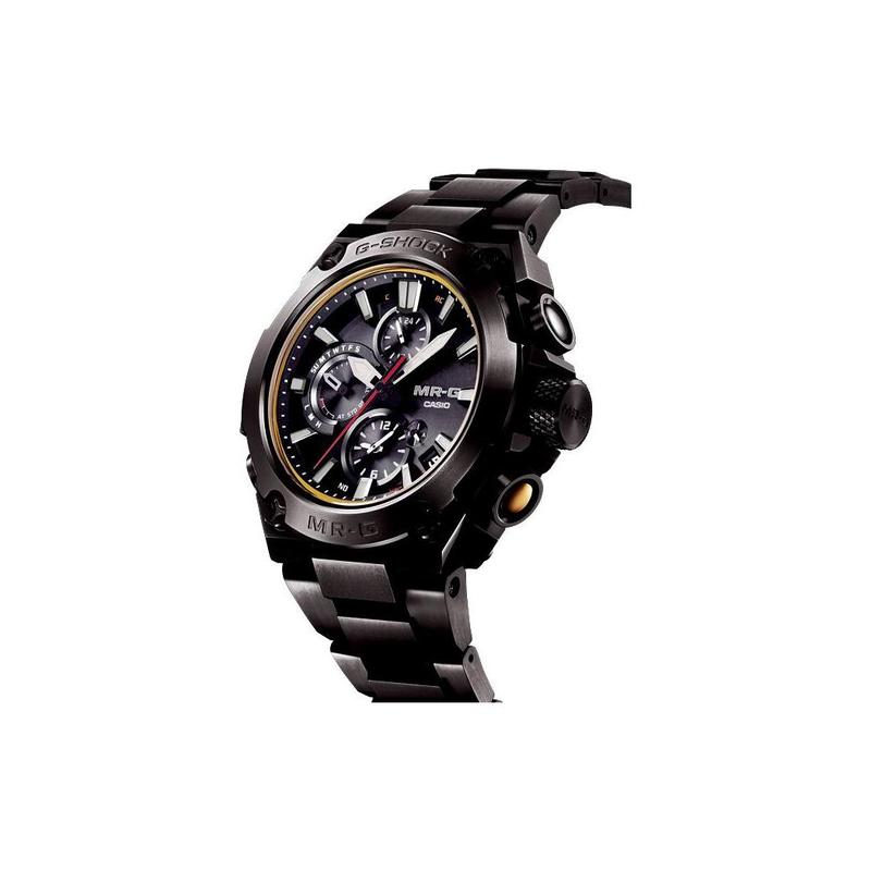 Casio MR-G series G-SHOCK series Six-station radio wave Bluetooth connection Smart sports waterproof and shockproof watch Quartz MRG-B1000B-1ADR