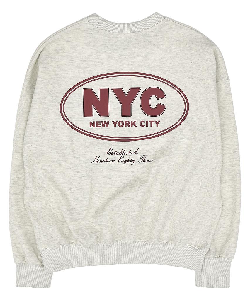 PAPERBOY Nyc Academy Sweatshirt - Oatmeal