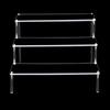 Clear Acrylic Display Riser Stand Perfume Cosmetics Holder For Decoration 39.5x41.5cx25cm