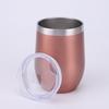 12oz Eierbecher 304 doppelwandiger Edelstahl Vakuum Eierschalen Thermobecher Rotweinglas Geschäftsgeschenk