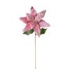 33cm Simulated Christmas Flower Handmade Christmas Tree Decorations  New Year Gift