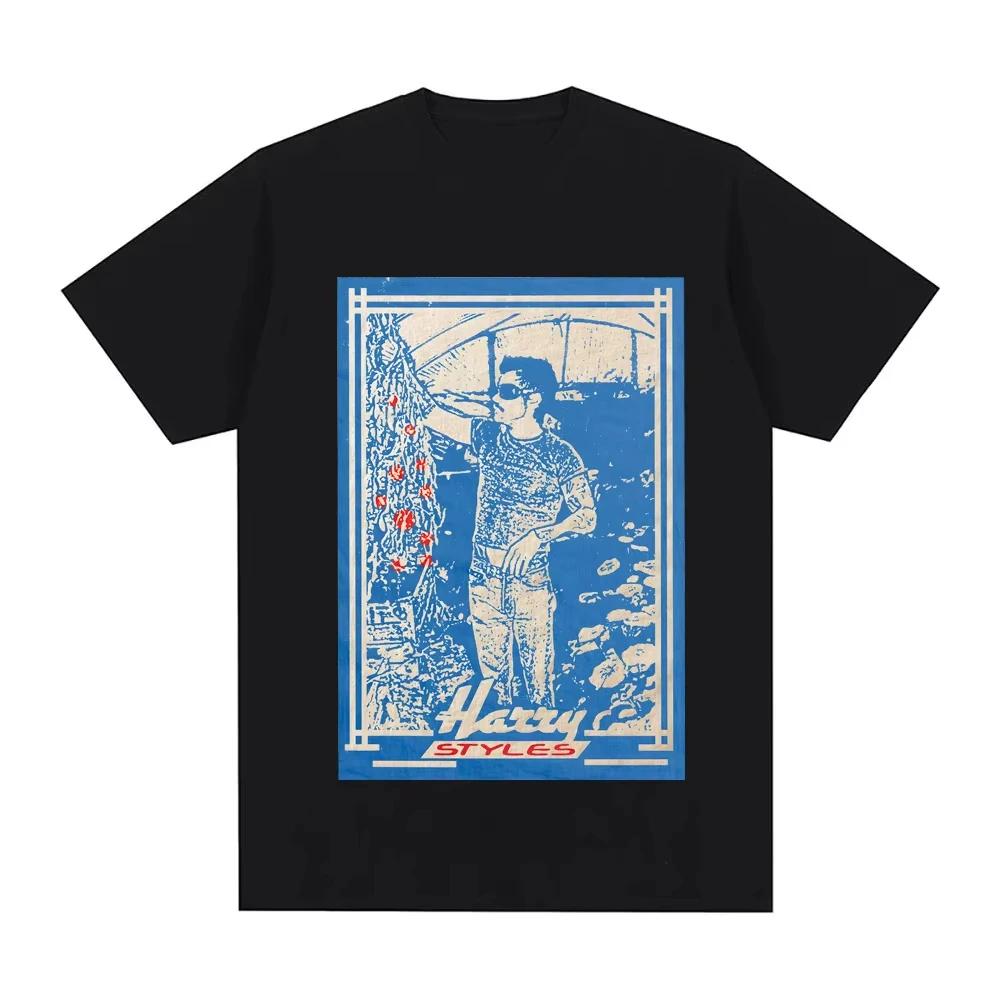 KISS ALL THE TIME DISCOOCCASIONALLY Tee HarryStyles Summer Casual Tee High Quality Graphic Printing TEE Pure Cotton Round Neck S