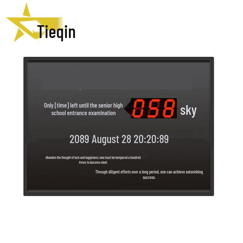 Tieqin LED Electronic Countdown Display Board