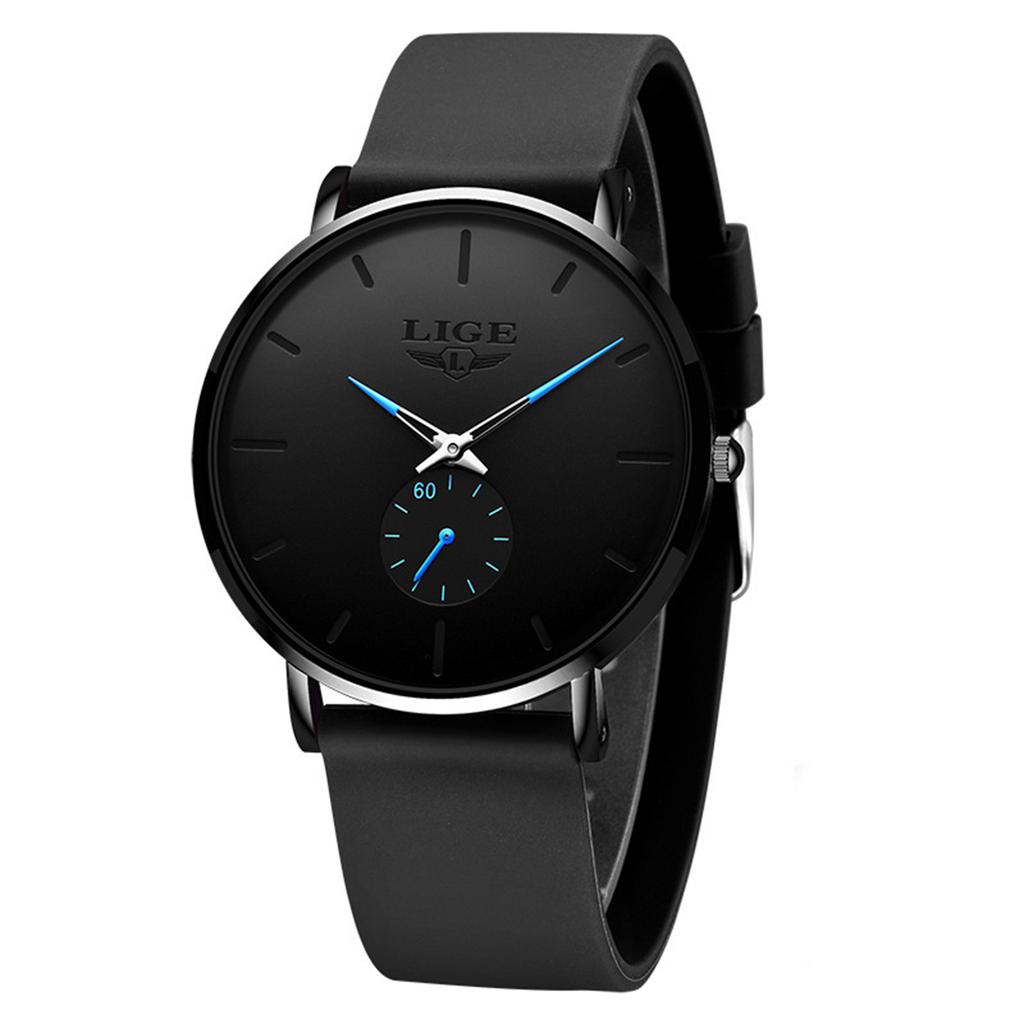 Men's Waterproof Luminous Running Alarm Clock Watch