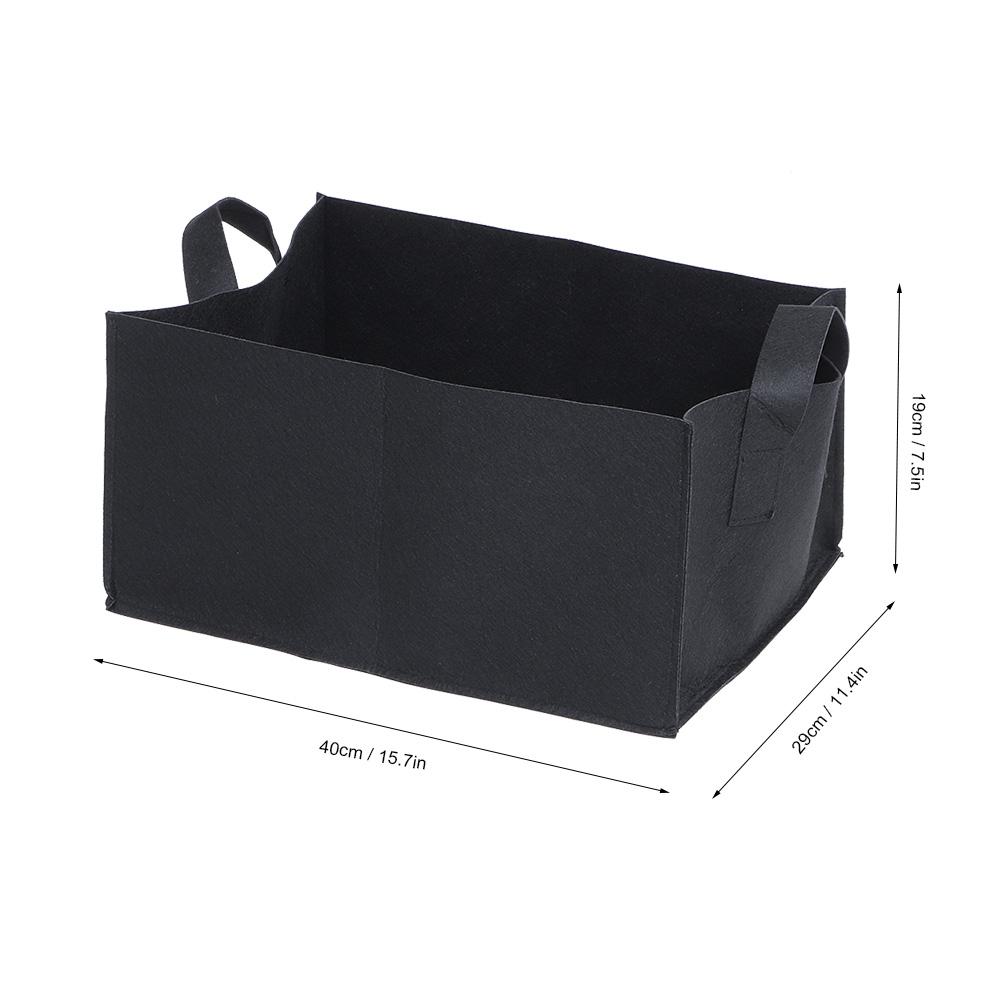 Gemüse Erdbeere Pflanz Rechteckige Tasche Garten Pflanze Blume Anzucht Pflanzgefäß