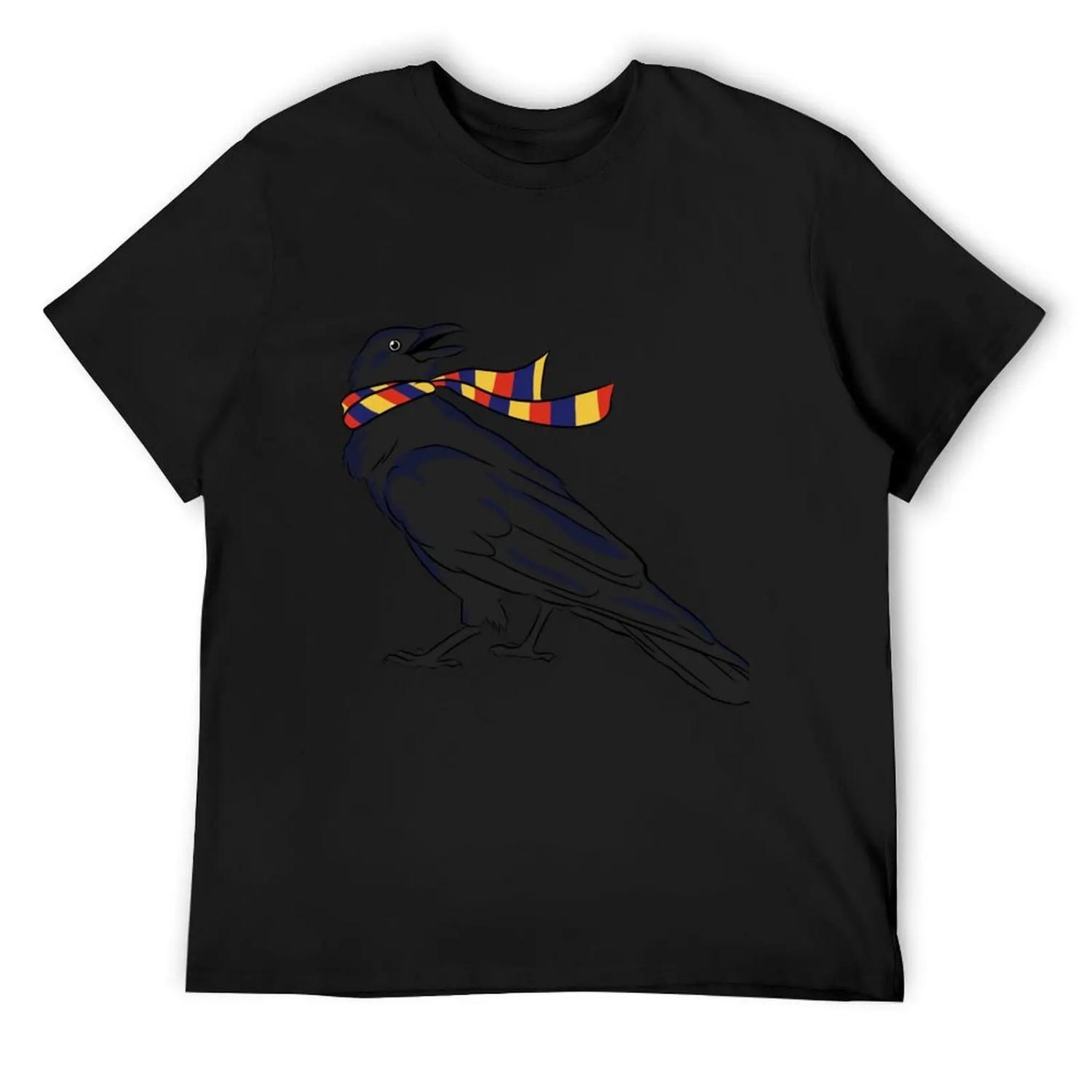 

Crows Fan T-Shirt tees tops blue archive plain mens clothes XXXXXL чорний