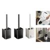 Toilet Brush Practical Bathroom Cleaning Brush Floor Freestanding or Wall Mounted for Home and Public Restrooms