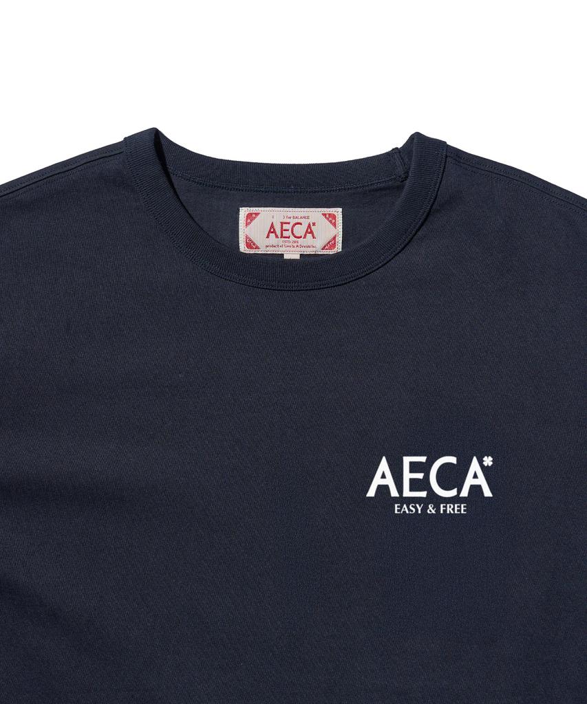 AECA (Woman) Aeca Signature Tee-Navy