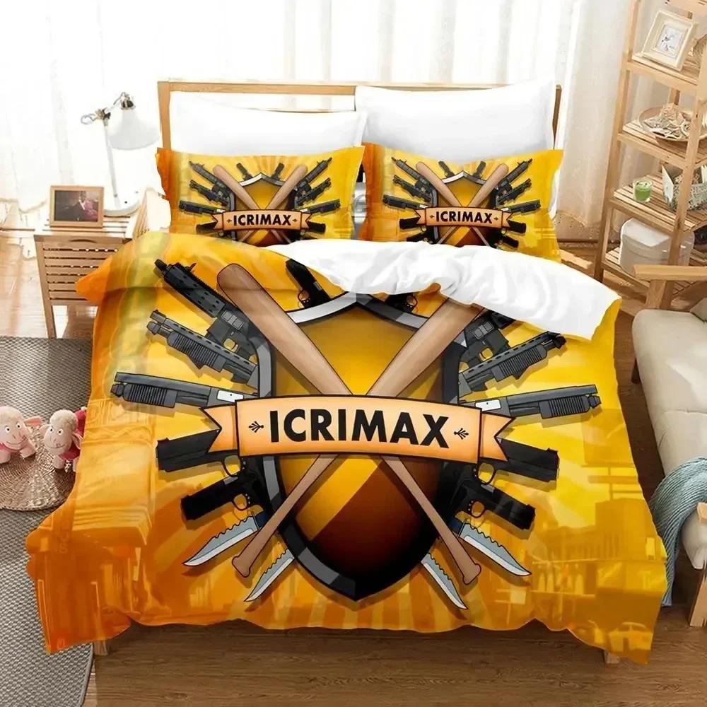 Jauns 3D drukas iCrimax gultasveļas komplekts