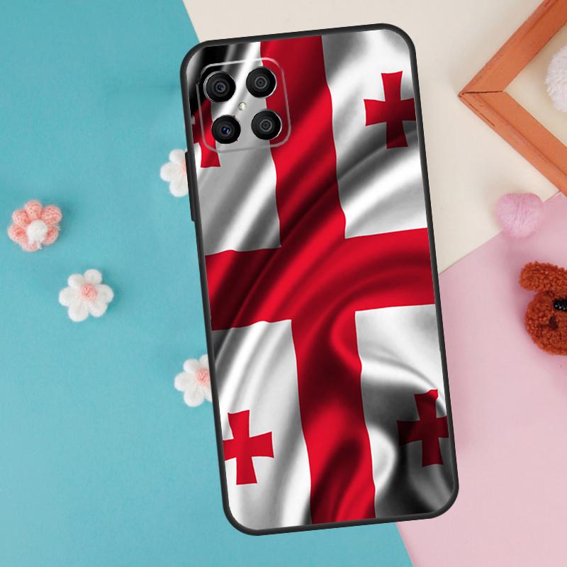 Georgia Flag Case For Honor 200 Pro 50 70 90 X9a X8a X8 X9 X8b X9c X9b Honor Magic 7 5 6 Lite Pro Cover